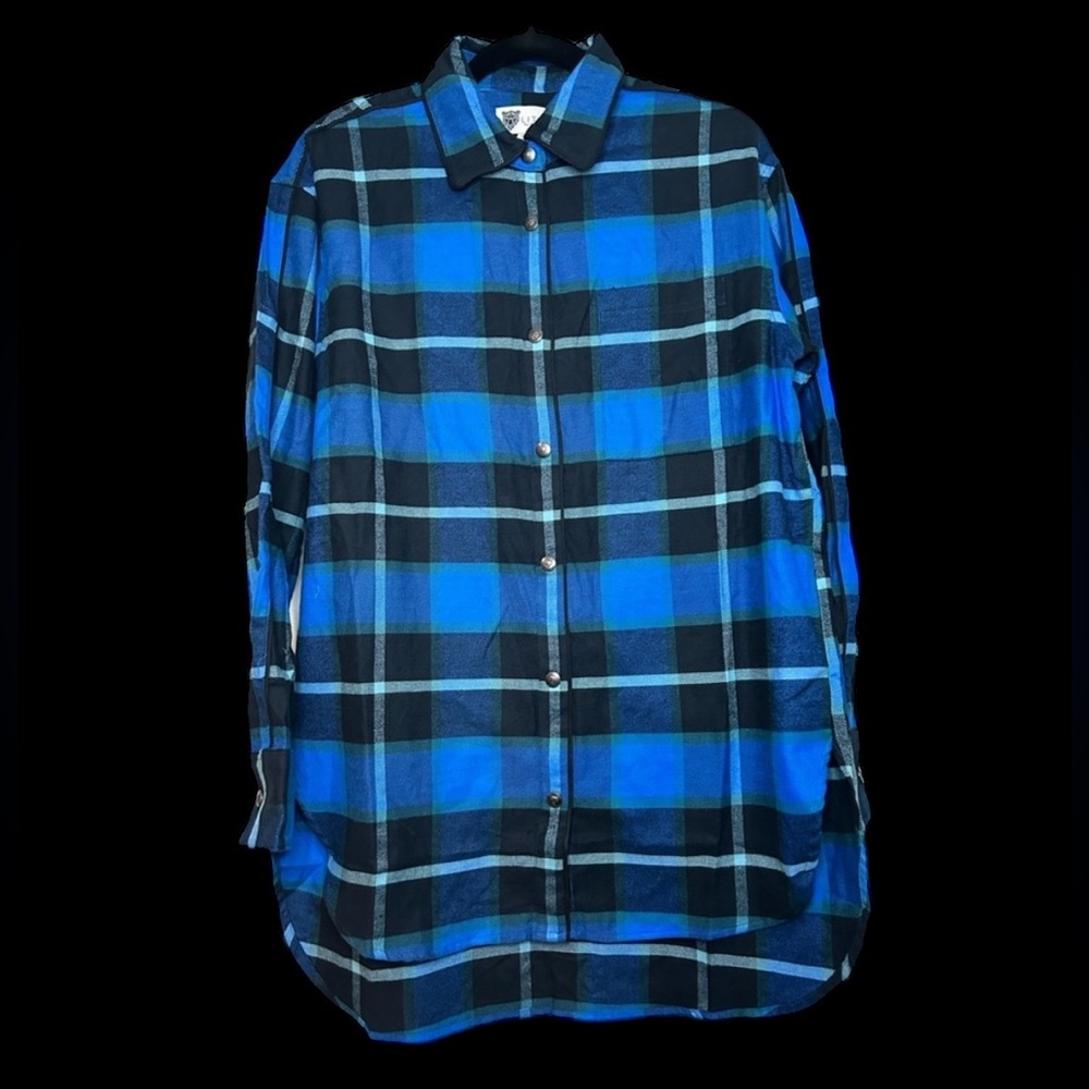 BNWT Lita by Ciara Revolve 100% cotton button down plaid - Size Medium $198